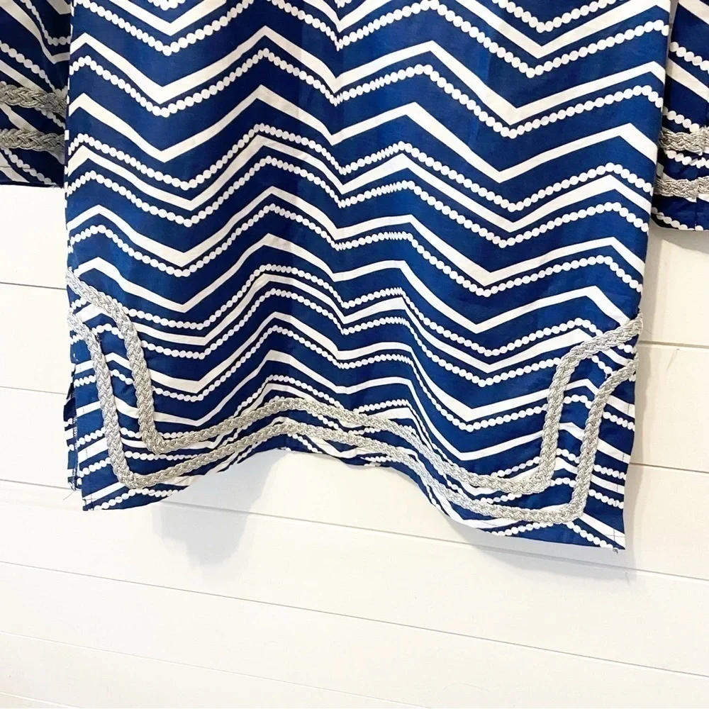 NWTs Sail to Sable | Cotton Braided Detail Cotton Tunic Dress Size 1 (Small)